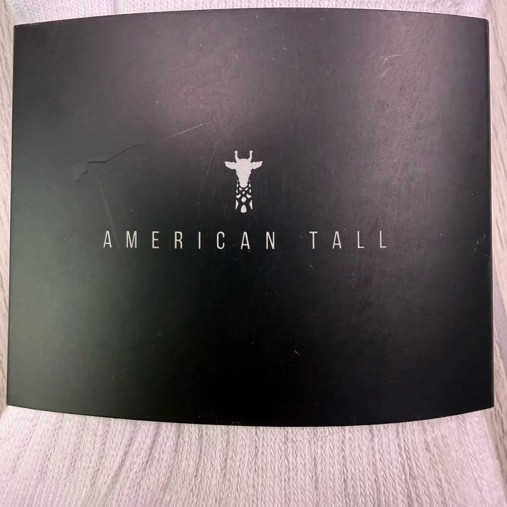 American Tall White Men's Casual Socks‎